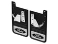 Picture of Truck Hardware Gatorback Black Ford Oval Mud Flaps - Rear Pair
