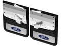 Picture of Truck Hardware Gatorback Blue Ford Oval Mud Flaps - Rear Dually Pair