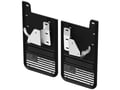 Picture of Truck Hardware Gatorback Black Distressed American Flag Mud Flaps - Rear Pair