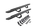 Picture of Go Rhino RB30 Running Board Kit & 2 Pairs of Drops Steps Kit - Textured Black - Double Cab