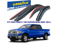Picture of Goodyear Window Deflectors - Tape-On - 4 Pieces - Super Crew