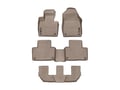 Picture of Weathertech DigitalFit Floor Liners - Complete Set (1st, 2nd, & 3rd Row) - Tan