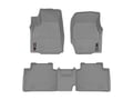 Picture of WeatherTech DigitalFit Floor Liners - 1st & 2nd Row - Grey