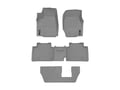 Picture of WeatherTech DigitalFit Floor Liners - Complete Set (1st, 2nd, & 3rd Row) - Grey