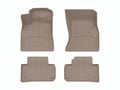 Picture of WeatherTech FloorLiner HP - 1st & 2nd Row (2-pc. Rear Liner) - Tan