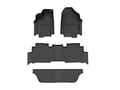Picture of WeatherTech FloorLiners HP - Complete Set (1st Row, 2nd & 3rd Row) - Black