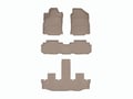 Picture of WeatherTech FloorLiner HP - Complete Set (1st, 2nd, & 3rd Row) - Tan