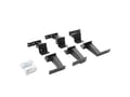 Picture of Go Rhino Dominator Xtreme D6 SideSteps With Bracket Kit - 4 Door - Textured Black