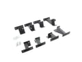 Picture of Go Rhino Dominator Xtreme Frame Slider - MOUNTING BRACKETS ONLY - Textured Black