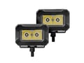 Picture of Go Rhino Bright Series Lights - 3x2 Rectangle - Spot Light Kit - Pair