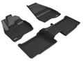 Picture of Kagu All-Weather Perfect Fit Floor Liner - Set - 1st, 2nd & 3rd Row - w/Single Retention Post on Passenger Side