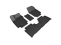 Picture of 3D MAXpider Custom Fit KAGU Floor Mat - Black - Fits Limited Trim Only - 1st & 2nd Row