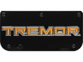 Picture of Truck Hardware Gatorback Replacement Plate - Orange Tremor Logo with Black Wrap Plate with Screws - For 12