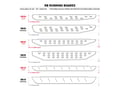Picture of Go Rhino 63443973PC - RB10 Running boards - Complete Kit: RB10 Running board + Brackets - Protective Bedliner coating