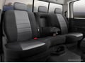 Picture of Fia Neo Neoprene Custom Fit Truck Seat Covers - Rear 40/60 Split Seat - Black/Gray Center Panel