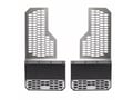 Picture of Putco Mud Skins - Brushed Stainless Steel (Featuring Hex Shield Pattern) - Chevrolet Silverado HD Dually / GMC Sierra HD Dually - (Fits Rear) - Set of 2