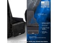 Picture of Putco Mud Skins - High-Density Polyethylene (Featuring Hex Shield Pattern) - Chevrolet Silverado HD / GMC Sierra HD - (Fits Front or Rear) - Set of 2 (Does not fit rear for Dually models)
