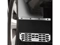 Picture of Putco Mud Skins Solid - Brushed Stainless Steel - Ram 1500 - (Fits Front) - Set of 2