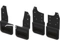Picture of Truck Hardware Gatorback Black Anodized Ford Oval Offset Mud Flaps - Set