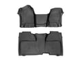 Picture of WeatherTech DigitalFit Floor Liners - 1st Row Over-The-Hump & 2nd Row - Black