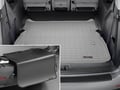 Picture of WeatherTech Cargo Liner - Grey - Behind 2nd Row Seating - w/Bumper Protector