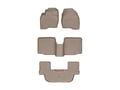 Picture of WeatherTech HP Floor Liners - Complete Set (1st, 2nd, & 3rd Row) - Tan