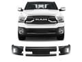 Picture of Shellz Front Bumper Cover- Side Sections - Textured Black TPO 