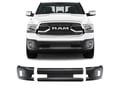 Picture of Shellz Front Bumper Cover- Side Sections - Armor Coated: Bed-Lined ABS