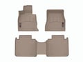Picture of WeatherTech DigitalFit Floor Liners - 1st & 2nd Row - Tan