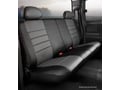 Picture of Fia LeatherLite Custom Seat Cover - Rear Seat - Split Seat 50 driver/50 passenger - Gray/Black