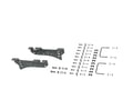 Picture of B&W 5th Wheel Hitch Mounting Rail & Brackets RVK2400