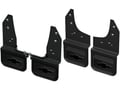 Picture of Truck Hardware Gatorback Black Anodized Bowtie Mud Flaps - Set - Requires FC002K Caps 
