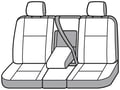 Picture of SeatSaver Custom Seat Cover - Polycotton - Taupe - w/40/20/40 Bench Seat - w/Adjustable Headrest - Fold Down Armrest/Cupholder - Shoulder Belt