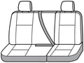 Picture of SeatSaver Custom Seat Cover - Polycotton - Taupe - w/60/40 Bench Seat - w/Adjustable Headrest - Crew Cab