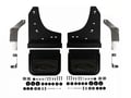 Picture of Truck Hardware Gatorback Ford Oval Black Anodized Plate Mud Flaps - Set