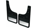 Picture of Truck Hardware Razorback Mud Flap - No Body Drill - Front Pair - With Stainless Plate