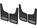 Picture of Truck Hardware Gatorback Black Wrap Laramie Longhorn Mud Flaps - Set of 4 - Fits 2019-2026 RAM 1500
