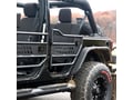 Picture of Aries Jeep Wrangler JK Aluminum Rear Tube Doors