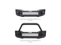 Picture of Go Rhino Rockline Front Stubby Bumper - w/Overrider Light Mount Bar