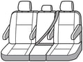 Picture of Covercraft Carhartt Super Dux SeatSaver Second Row Custom Seat Cover - Gravel
