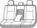 Picture of Covercraft Carhartt Super Dux SeatSaver Second Row Custom Seat Cover - Gravel