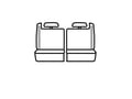 Picture of Covercraft Carhartt Super Dux SeatSaver Third Row Custom Seat Cover - Gravel