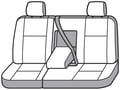 Picture of Covercraft Endura PrecisionFit Custom Second Row Seat Covers - Charcoal/Black