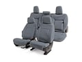 Picture of Precision Fit Custom Front Row Seat Covers - With solid bench with molded headrests with manual controls without center armrest with seat belt cutout without seat airbags