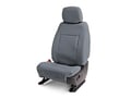 Picture of Precision Fit Custom Front Row Seat Covers - With solid bench seat with molded headrests without center armrest with 5 inch notch for floor shift without seat airbags