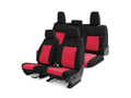 Picture of Covercraft Endura PrecisionFit Custom Front Row Seat Covers - Red/Black