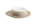 Picture of Weathertech Pet Feeding System - Single Low - 32 oz Poly Bowl - Tan