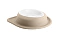 Picture of Weathertech Pet Feeding System - Single Low - 64 oz Poly Bowl - Tan