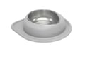 Picture of Weathertech Pet Feeding System - Single Low - 16 oz Stainless Bowl - Light Gray