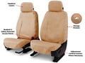 Picture of SeatSaver Custom Seat Cover - Polycotton - Beige/Tan - w/Bucket Seats - w/Adjustable Headrests - w/Or w/o Armrests - w/Seat Airbag